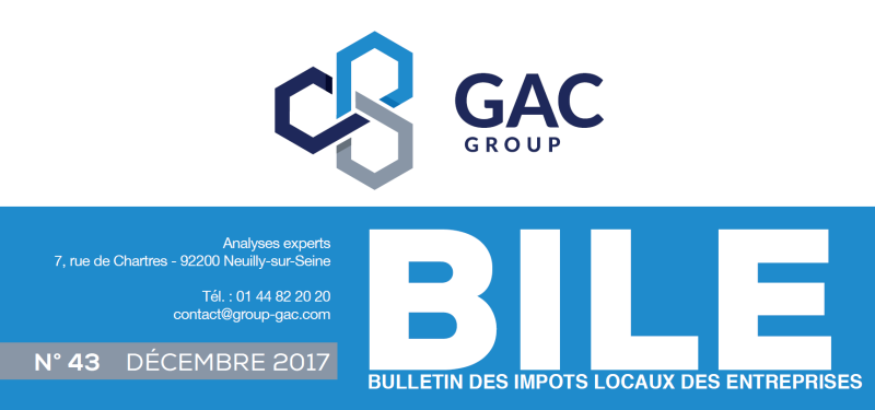 Bulletin des Impôts Locaux des Entreprises - GAC GROUP