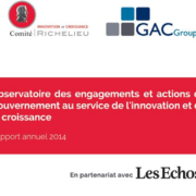 Rapport 2014 de l’Observatoire des actions du Gouvernement en faveur de l’innovation - GAC GROUP